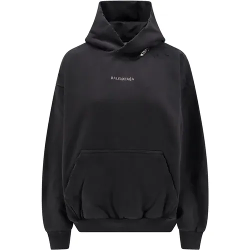 Zerstörter Archetyp Pile Sweatshirt - Balenciaga - Modalova