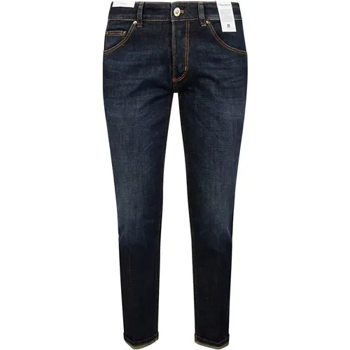 Dark Stretch Denim Reggae Jeans , male, Sizes: W38, W37 - PT Torino - Modalova