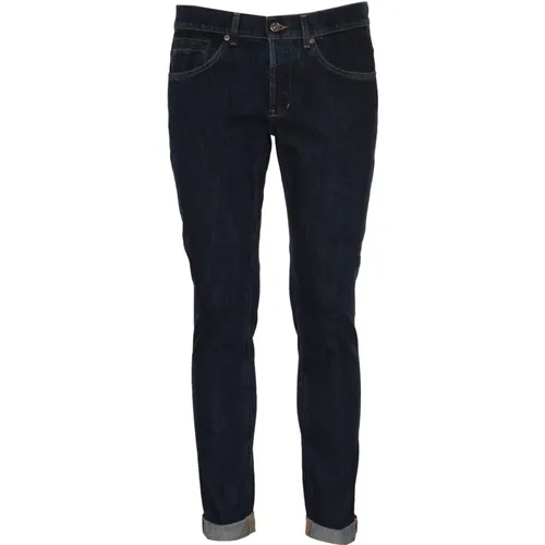 Blaue George Jeans , Herren, Größe: W38 - Dondup - Modalova