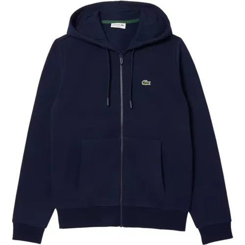 Blauer Pullover Klassischer Stil , Herren, Größe: XL - Lacoste - Modalova