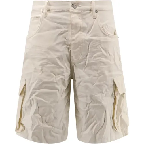 Classic White Shorts , male, Sizes: W32, W31, W34, W33, W30, W29 - Purple Brand - Modalova