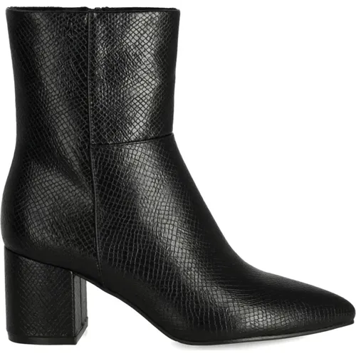 Schwarze Damen Stiefeletten , Damen, Größe: 41 EU - Mexx - Modalova