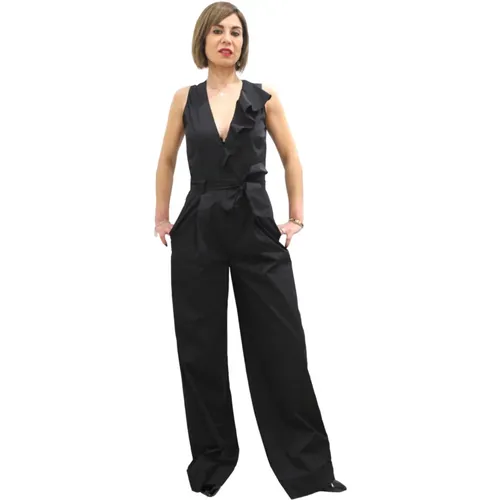 Sleeveless Jumpsuit , female, Sizes: S - Alessia Santi - Modalova