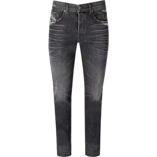 D-Finitive Anthrazitgraue Jeans , Herren, Größe: W31 - Diesel - Modalova