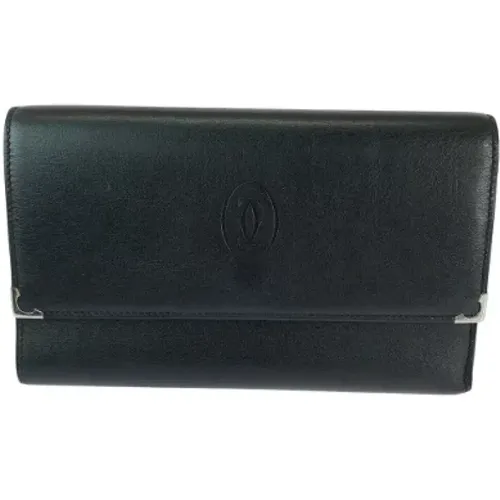 Pre-owned Leather wallets , female, Sizes: ONE SIZE - Cartier Vintage - Modalova