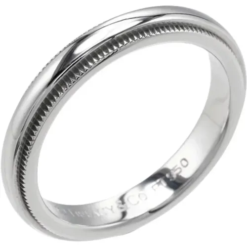 Pre-owned Platinum rings , female, Sizes: ONE SIZE - Tiffany & Co. Pre-owned - Modalova