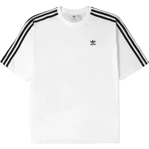 Weiße Sport T-Shirt für Frauen - adidas Originals - Modalova