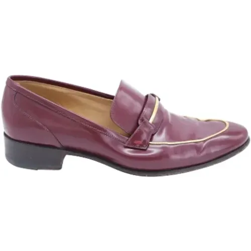 Pre-owned Leather flats , female, Sizes: 4 UK - Salvatore Ferragamo Pre-owned - Modalova