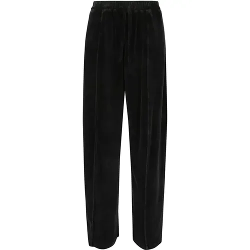 Apple Logo Articulated Pull ON Track Pant , female, Sizes: S, M, XS - T by Alexander Wang - Modalova