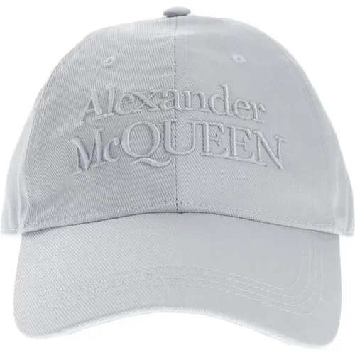 Light Hat - Regular Fit - Suitable for All Temperatures - 100% Cotton , male, Sizes: L, M - alexander mcqueen - Modalova