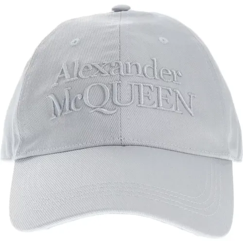 Light Hat - Regular Fit - Suitable for All Temperatures - 100% Cotton , male, Sizes: M - alexander mcqueen - Modalova