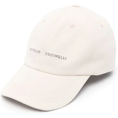 Hats for Men , male, Sizes: M, L - BRUNELLO CUCINELLI - Modalova