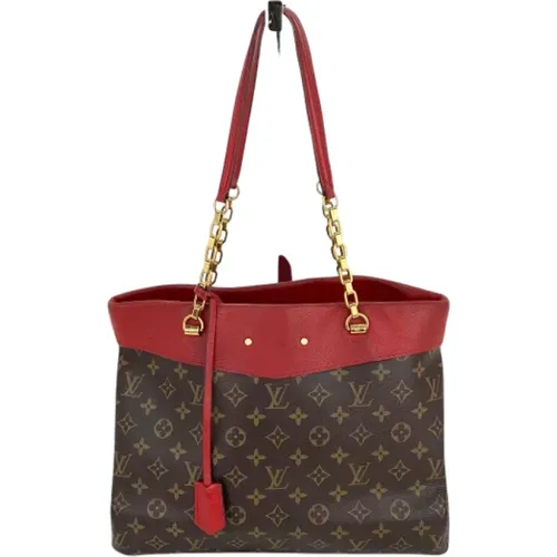 Pre-owned Leather louis-vuitton-bags , female, Sizes: ONE SIZE - Louis Vuitton Vintage - Modalova