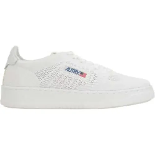 Perforated Low-Top Sneakers , female, Sizes: 4 UK, 3 UK - Autry - Modalova