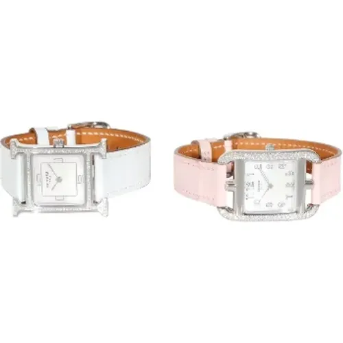 Stainless Steel watches , female, Sizes: ONE SIZE - Hermès - Modalova
