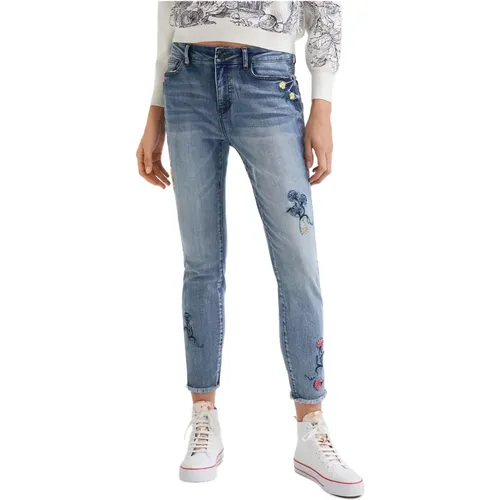Denim Jeans for Women , female, Sizes: L - Desigual - Modalova