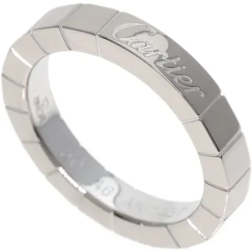 Pre-owned White Gold rings , female, Sizes: ONE SIZE - Cartier Vintage - Modalova