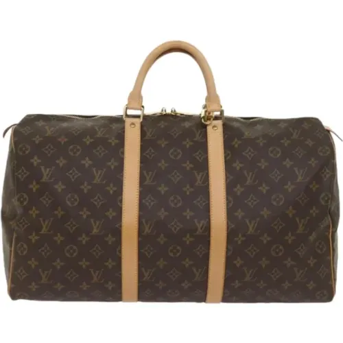 Pre-owned Canvas travel-bags , female, Sizes: ONE SIZE - Louis Vuitton Vintage - Modalova