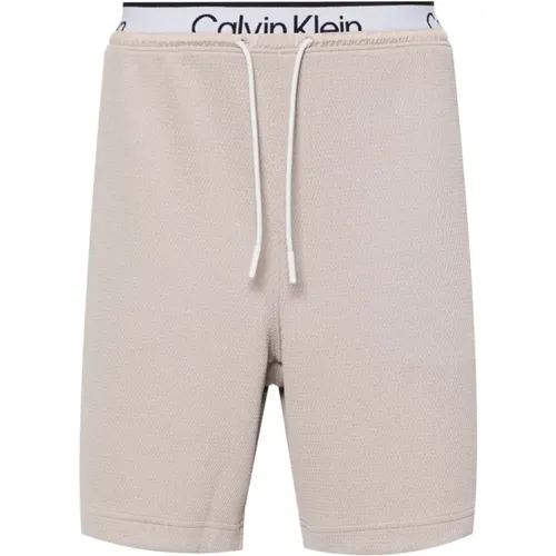 Beige Sport Shorts Calvin Klein - Calvin Klein - Modalova