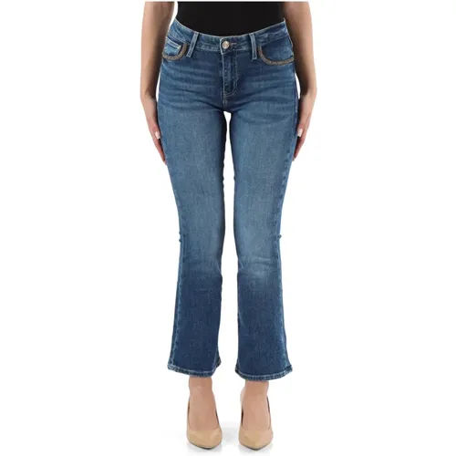 High Flare Bootcut Jeans , female, Sizes: W28, W30, W29, W25, W27, W26 - Guess - Modalova