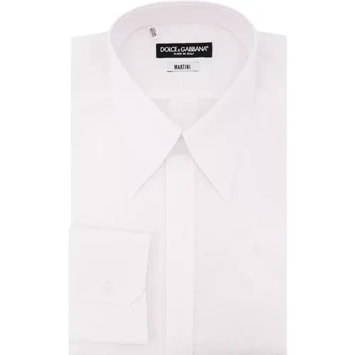 Classic Cotton Shirt , male, Sizes: M, XL, L - Dolce & Gabbana - Modalova