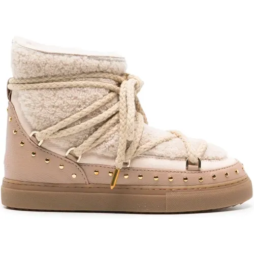 Lockiger Rock Shearling Schnürstiefel - Inuikii - Modalova