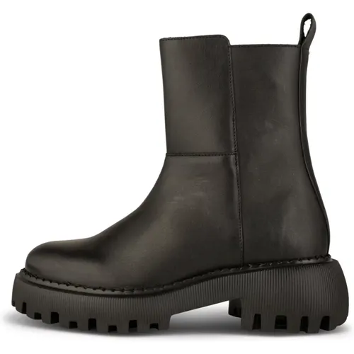 Zip Boot - Leather Chunky Sole , female, Sizes: 7 UK, 8 UK, 3 UK, 6 UK, 5 UK - Shoe the Bear - Modalova