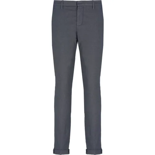 Cotton Trousers with Pockets , male, Sizes: W32, W34 - Dondup - Modalova