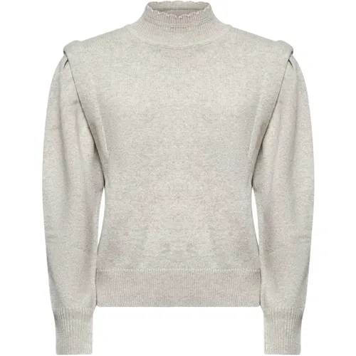 Grauer Pullover mit Bessime-Gb , Damen, Größe: XS - Isabel Marant Étoile - Modalova