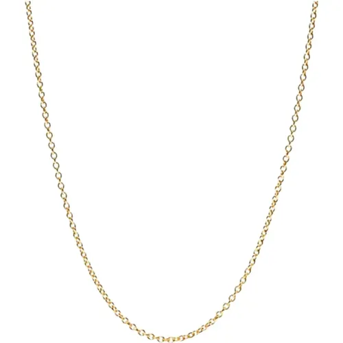 Goldene Ankerkette Halskette , Damen, Größe: M - Sif Jakobs Jewellery - Modalova