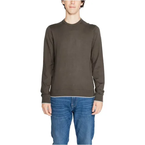 Herren Strickpullover Herbst/Winter Kollektion , Herren, Größe: 2XL - Armani Exchange - Modalova