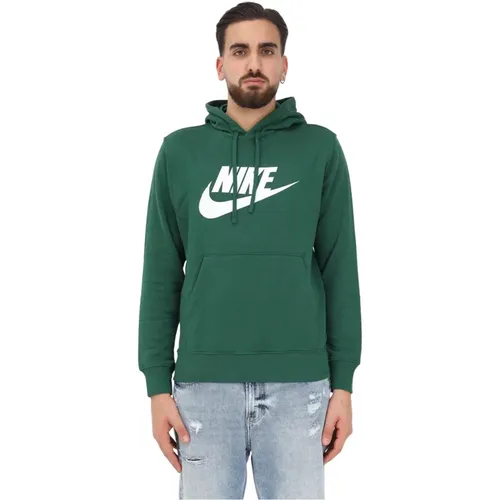 Grüner Pullover Hoodie für Männer und Frauen - Nike - Modalova