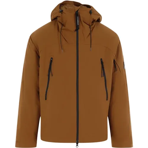 Pro-Tek Medium Jacke in Toffee , Herren, Größe: M - C.P. Company - Modalova