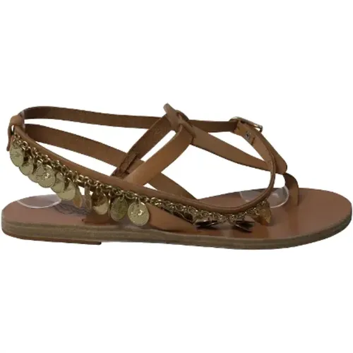 Leder sandals , Damen, Größe: 37 EU - Ancient Greek Sandals - Modalova