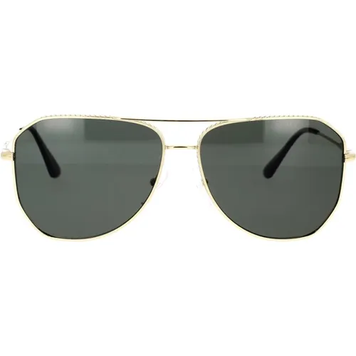 Irregular Shape Polarized Sunglasses , unisex, Sizes: 61 MM, 58 MM - Prada - Modalova
