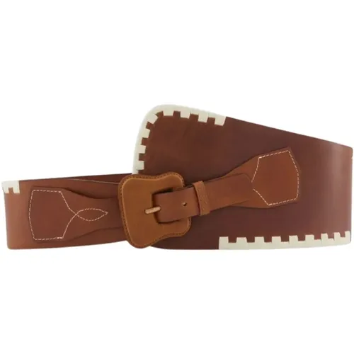 Lenguas Perdidas Leather Belt , female, Sizes: L, S, M - Johanna Ortiz - Modalova