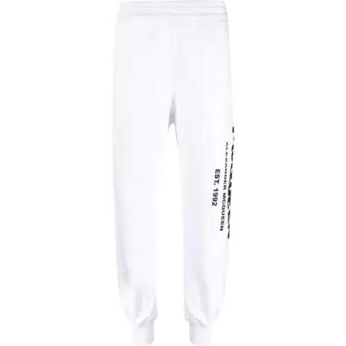 Graffiti Logo Jogger Pants , female, Sizes: XS, S - alexander mcqueen - Modalova