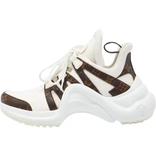 Pre-owned Beschichtetes Canvas sneakers - Louis Vuitton Vintage - Modalova