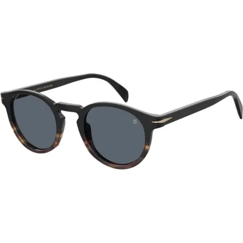 Schwarze Acetat-Sonnenbrille für Männer - Eyewear by David Beckham - Modalova