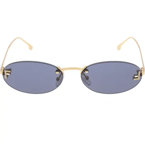 Elevate Your Style with Designer Sunglasses , unisex, Sizes: 54 MM - Fendi - Modalova