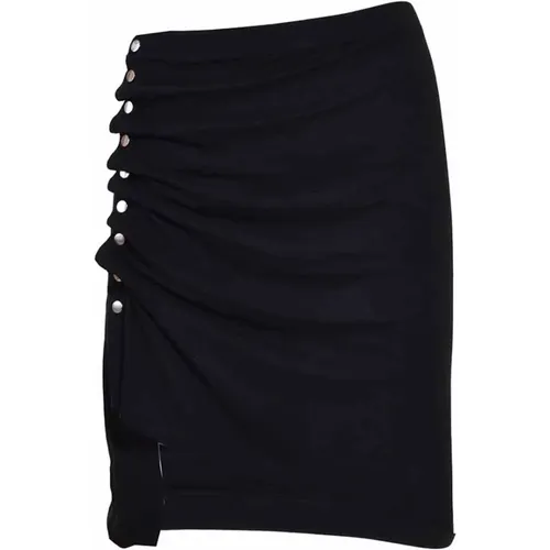Schwarze Röcke für Frauen , Damen, Größe: XS - Paco Rabanne - Modalova