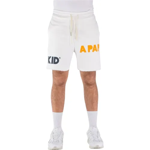 Casual Shorts,Logo Shorts Schwarz Modell S4Pkuabe047 - A Paper Kid - Modalova