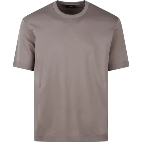 Piqué T-Shirt aus Baumwolle Herno - Herno - Modalova