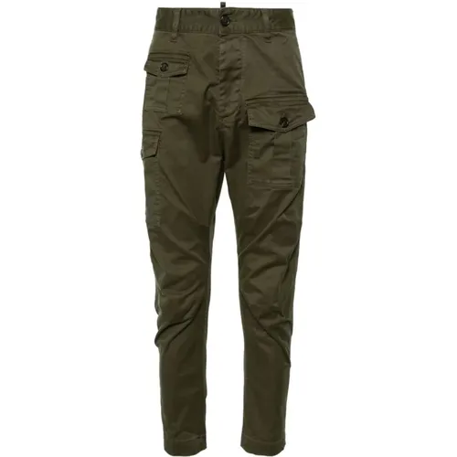 Stylish Trousers , male, Sizes: M, L, XL - Dsquared2 - Modalova