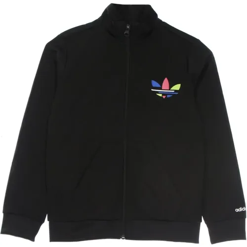 Schwarzes Track Top für Jungen - Adidas - Modalova