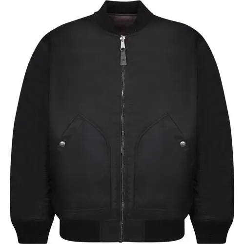 Schwarze Jacke für Männer Aw24 - Diesel - Modalova