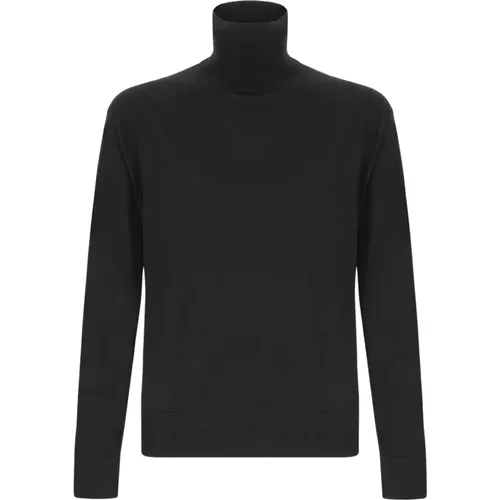 Woll-Kaschmir-Mischung Rollkragenpullover , Herren, Größe: M - Laneus - Modalova