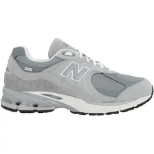 Grey Suede Low-Top Sneakers with Gore-Tex® , female, Sizes: 1 UK - New Balance - Modalova