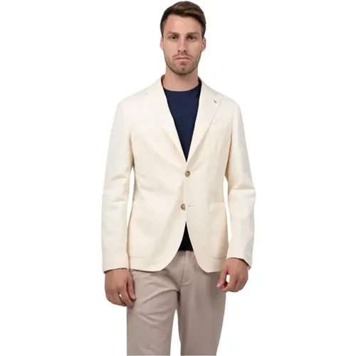 Single-Breasted Jacket , male, Sizes: L, XL, M - L.b.m. 1911 - Modalova