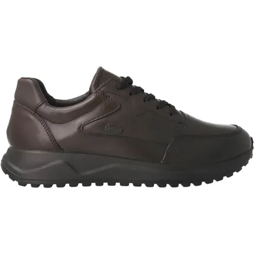 Braune Gore-Tex Herren Sneakers , Herren, Größe: 44 EU - IGI&Co - Modalova